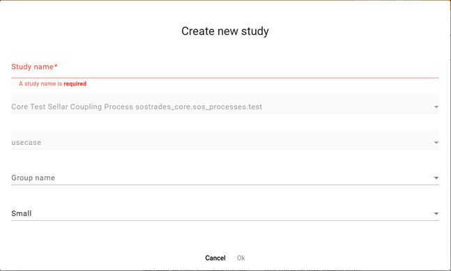 create new study