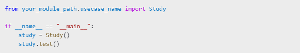 study test